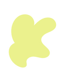 Yellow Abstract Shapes Vectors 