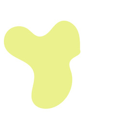 Yellow Abstract Shapes Vectors 