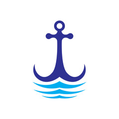Anchor logo images illustration
