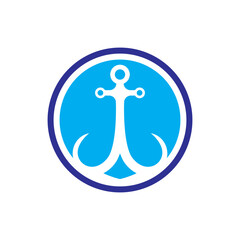 Anchor logo images illustration