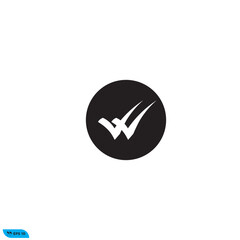 Icon vector graphic of Check mark solid 