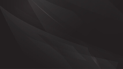 Transparent object on a black background. Geometrical background.