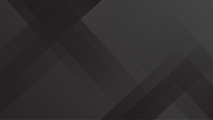 Dark grey geometrical banner template.