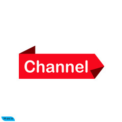 Vector graphic of Ribbon shape 