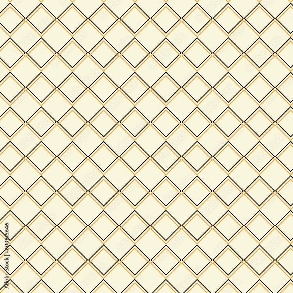 Poster abstract seamless geometric rhombus pattern vector art.