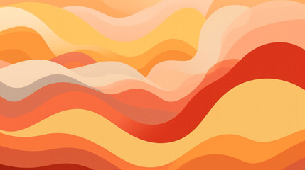 Generative AI, a warm color palette for a cozy and inviting website