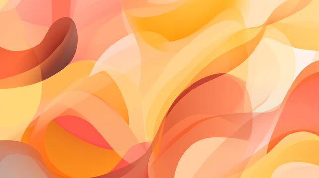 Generative AI, a warm color palette for a cozy and inviting website