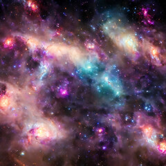 Space galaxy star nebula