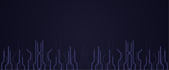 Abstract modern futuristic circuit board line path design, pcb or electronic circuit background design. Good for background, banner, business, cover, template