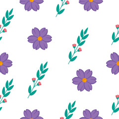 Floral Seamless Pattern Design 