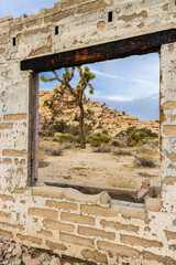 The Remains of The Wonderland Ranch, Joshua Tree National Park, California, USA