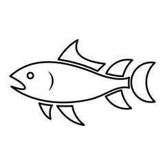 Ocean fish icon