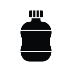 water bottle icon vector design template simple and modern