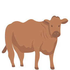 Eid Al Adha Animal Illustration Cow 02