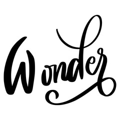 Word Ideas Lettering Sticker