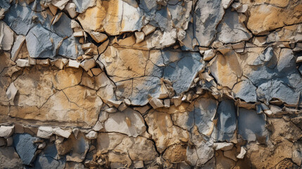 Old damaged wall exterior background