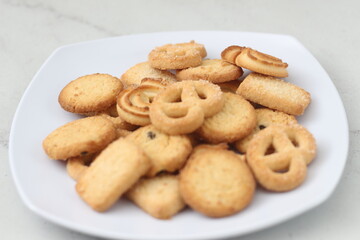 a variety of savory and delicious cheese cookies