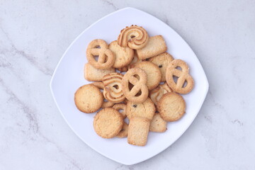 a variety of savory and delicious cheese cookies