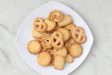 a variety of savory and delicious cheese cookies