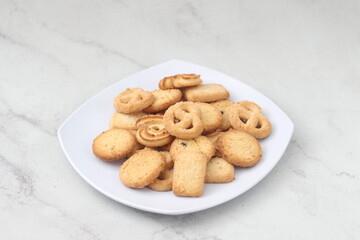 a variety of savory and delicious cheese cookies