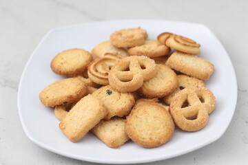 a variety of savory and delicious cheese cookies