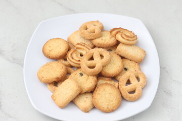 a variety of savory and delicious cheese cookies