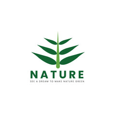 Natural Logo Design Template