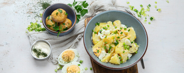 American potatoes salad.