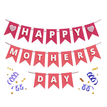 Mothers Day 3D Icon