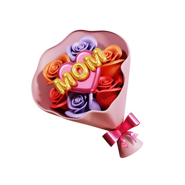 Mothers Day 3D Icon