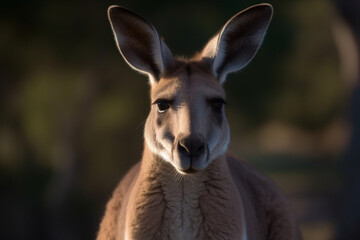 kangaroo in the wild