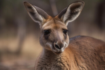 Fototapeta premium kangaroo in the wild