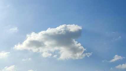 blue sky with clouds