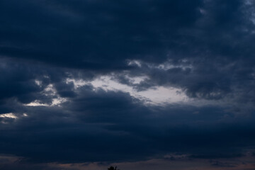 Rainy clouds Dark cloud