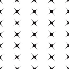 Star pattern. seamless white art background. elements isolated on white background. for print, gift wrapping, banner, postcard. modern illustration.