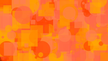 abstract orange shapes background