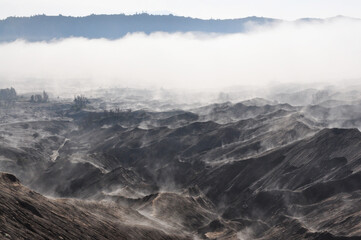 Fototapeta premium landscape with clouds