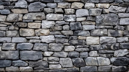 natural grey stones wall background texture 