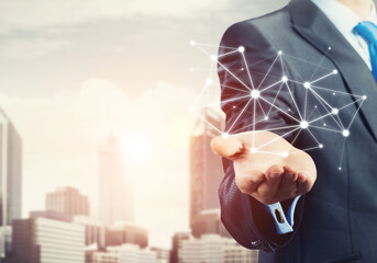 Presenting connection and interaction concept