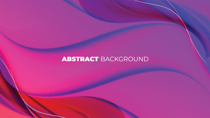 Vector color full waves abstract background