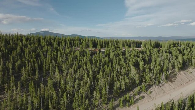 Drone Aerial Footage of Fairplay, Colorado