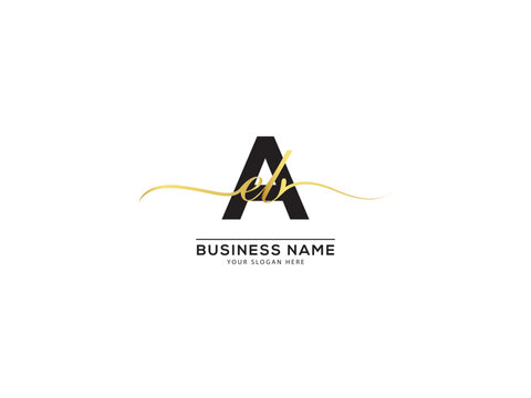 Feminine AEB eab Signature Logo Letter For Store