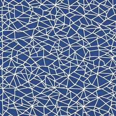 A repeating pattern of triangles in shades of blue and purple5, Generative AI