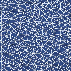 A repeating pattern of triangles in shades of blue and purple5, Generative AI