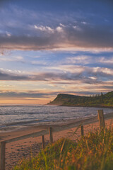 Obraz premium sunset over the sea