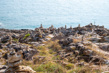 Obraz premium Ao Pakarang, also known as Ao Karang beach is located in the far south tip of Koh Samed , Rayong THAILAND