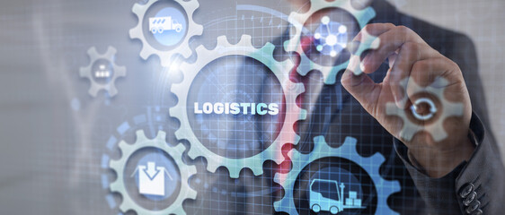 Fototapeta na wymiar Global logistics network concept. Delivery Planning