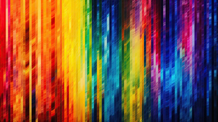 Rainbow background gay pride LGBTQ themed in a digital modern art style with Generative AI Technology