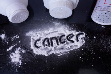 The Powder with Black Background

The powder with black background and the ilustration of cancer...