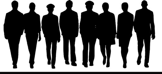 "Airline Staff Silhouette Set of Walking Flight Attendant"
"Flight Attendant Silhouette Walking for Graphic Design"
"Collection of Flight Attendant Walking Silhouette Set"